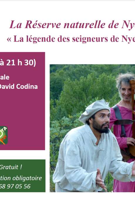 FESTIVAL NATURE : BALADE CONTEE POUR TOUS, LA LEGENDE DES SEIGNEURS DE NYER