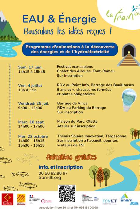 ATELIER SUR L'HYDROÉLECTRICITÉ À OLETTE
