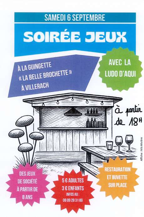 SOIRÉE JEUX DE SOCIÉTÉ