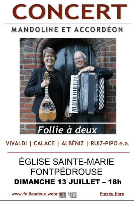 CONCERT MANDOLINE ET ACCORDÉON