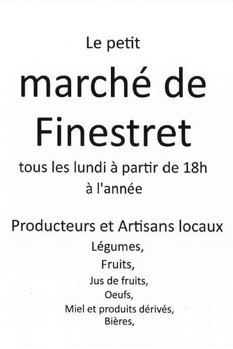 LE PETIT MARCHÉ DE FINESTRET