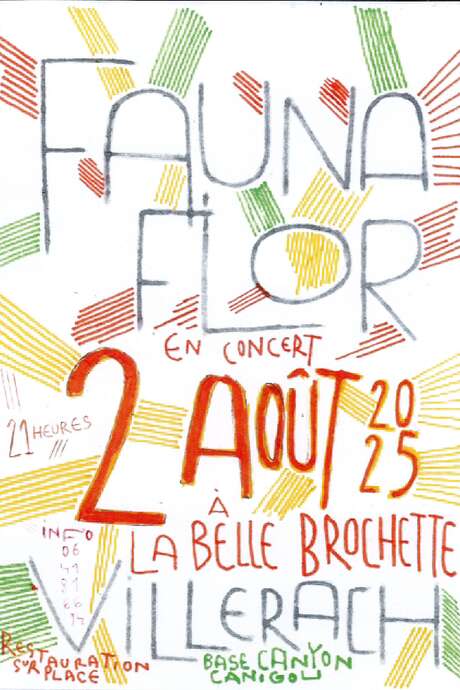 CONCERT DE FAUNA FLOR À LA BELLE BROCHETTE