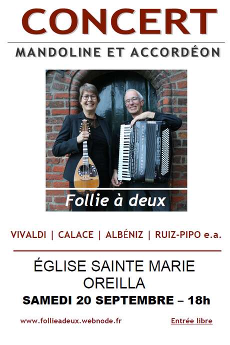 CONCERT MANDOLINE ET ACCORDÉON