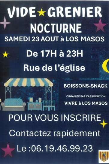 VIDE GRENIER NOCTURNE