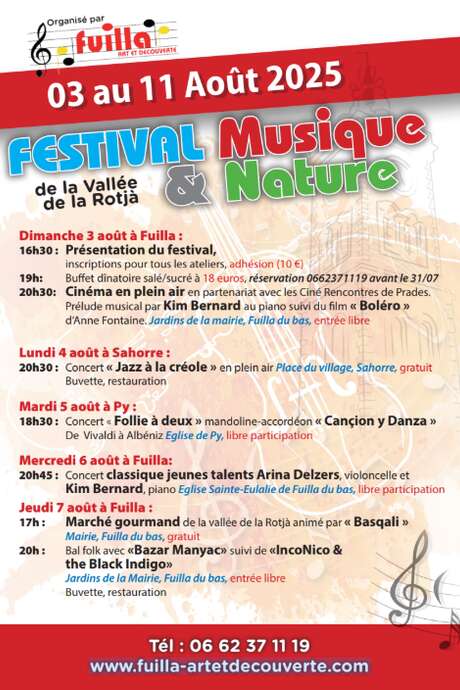 FESTIVAL MUSIQUE ET NATURE