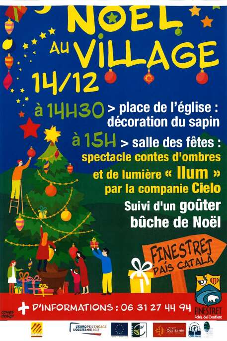 NOËL AU VILLAGE DE FINESTRET