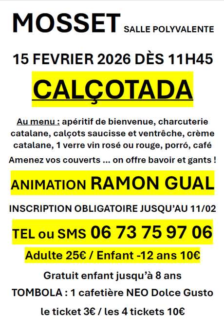 CALÇOTADA À MOSSET