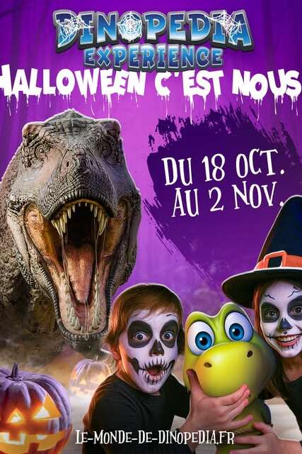 DINOPÉDIA EXPÉRIENCE : ANIMATIONS D'HALLOWEEN