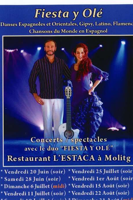 CONCERT SPECTACLE AVEC LE DUO "FIESTA Y OLÉ"
