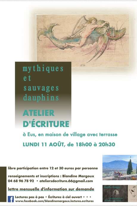 LECTURES PAS A PAS - ECRITURES A CIEL OUVERT : "MYTHIQUES ET SAUVAGES DAUPHINS"
