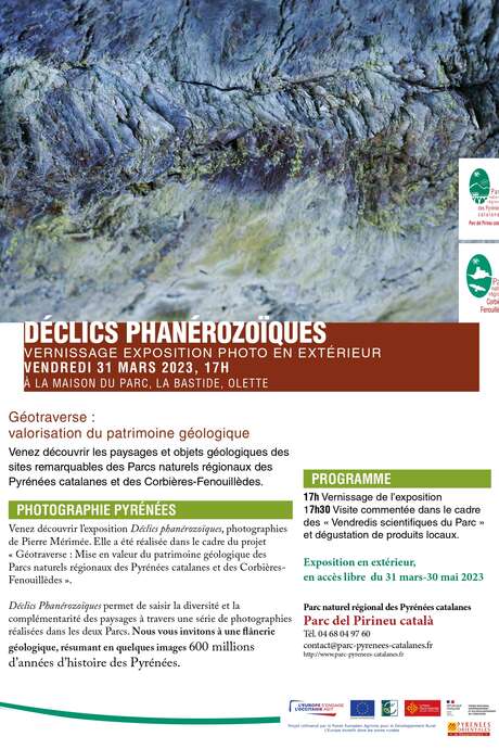 EXPO PHOTO EN EXTÉRIEUR: "DÉCLICS PHANÉROZOÏQUES" EXPO PHOTO EN EXTÉRIEUR: "DÉCLICS PHANÉROZOÏQUES"