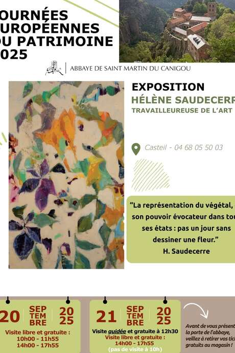 EXPOSITION : HÉLÈNE SAUDECERRE