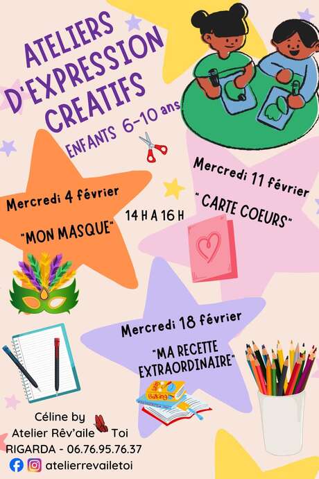 ATELIERS D'EXPRESSION CRÉATIFS