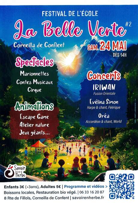 FESTIVAL DE L'ÉCOLE "LA BELLE VERTE"