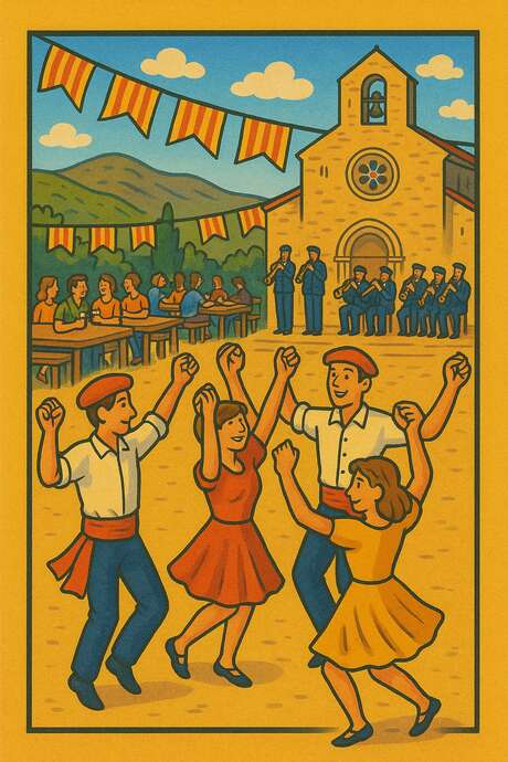 FETE CATALANE : REPAS, CONCERT ET COBLA