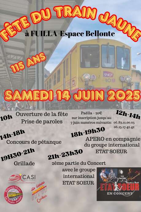 FÊTE DU TRAIN JAUNE