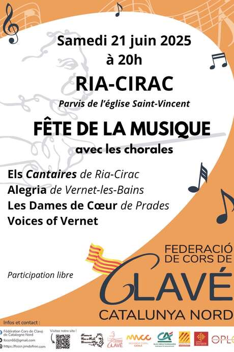 FÊTE DE LA MUSIQUE AVEC LES CHORALES