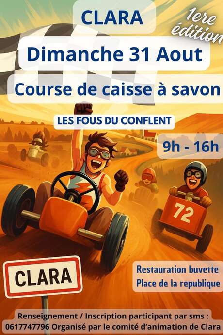 COURSE DE CAISSE À SAVON