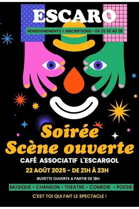 SOIRÉE SCÈNE OUVERTE