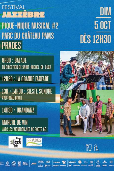 FESTIVAL JAZZÈBRE - PIQUE-NIQUE 2 : UKANDANZ + LA GRANDE FANFARE