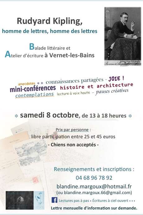 LECTURES PAS A PAS - ECRITURES A CIEL OUVERT : RUDYARD KIPLING, HOMME DE LETTRES, HOMME DES LETTRES LECTURES PAS A PAS - ECRITURES A CIEL OUVERT : RUDYARD KIPLING, HOMME DE LETTRES, HOMME DES LETTRES