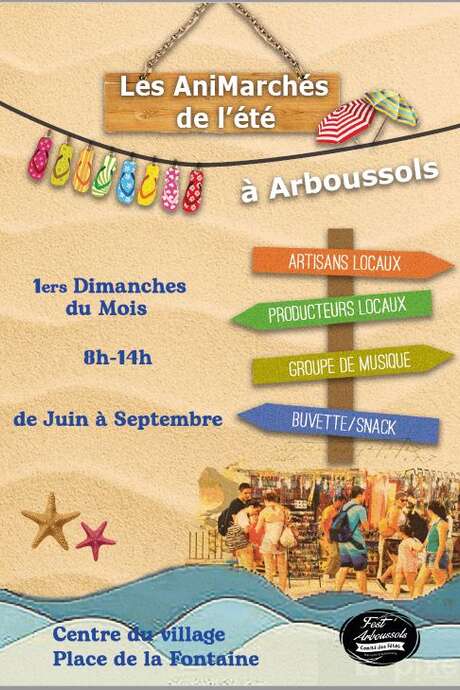 LES ANIMARCHES DE L'ETE LES ANIMARCHES DE L'ETE