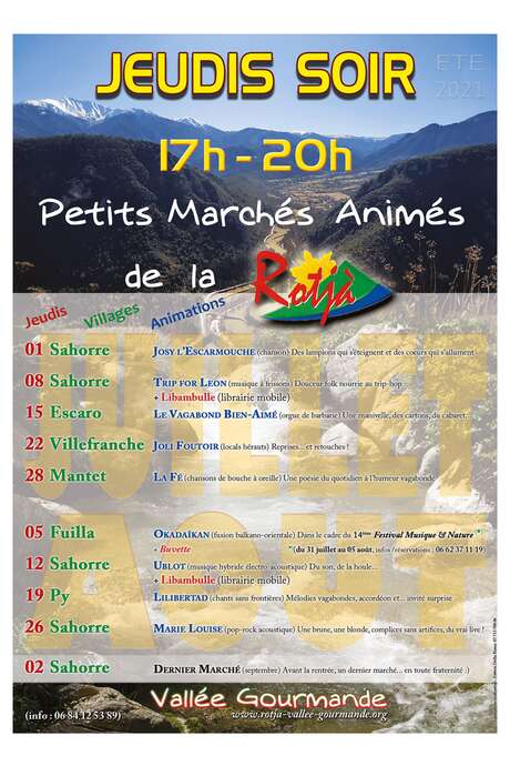 PETITS MARCHÉS ANIMÉS DE LA ROTJA PETITS MARCHÉS ANIMÉS DE LA ROTJA