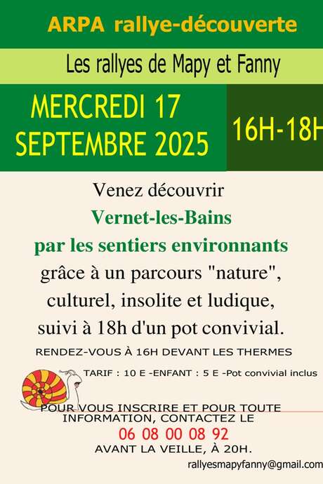 RALLYE DÉCOUVERTE : PARCOURS NATURE