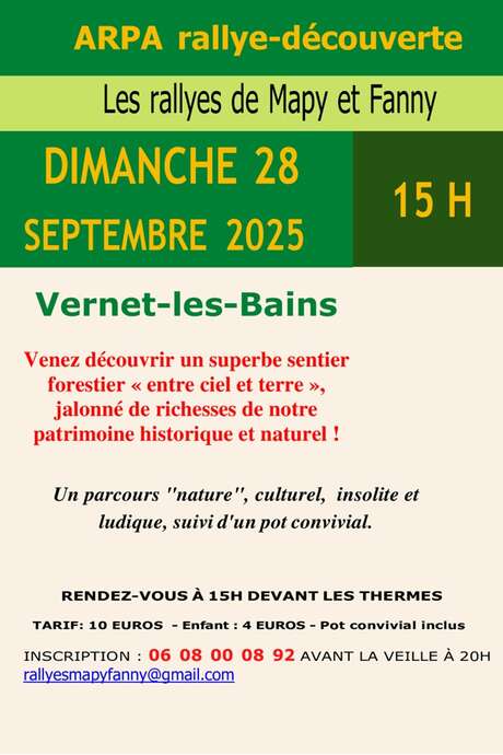 RALLYE DÉCOUVERTE : PARCOURS NATURE ENTRE CIEL ET TERRE
