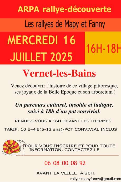 RALLYE DÉCOUVERTE : PARCOURS VILLAGE