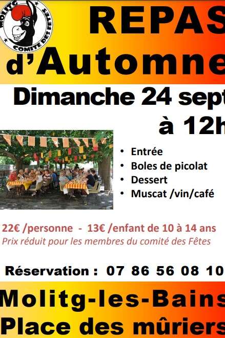 REPAS D'AUTOMNE