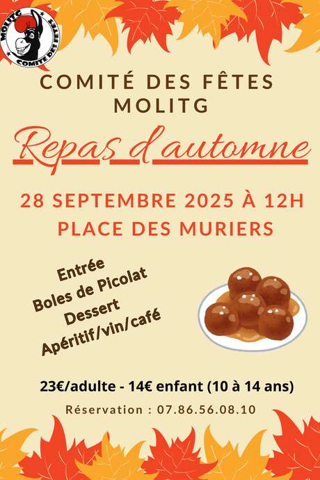 REPAS D'AUTOMNE