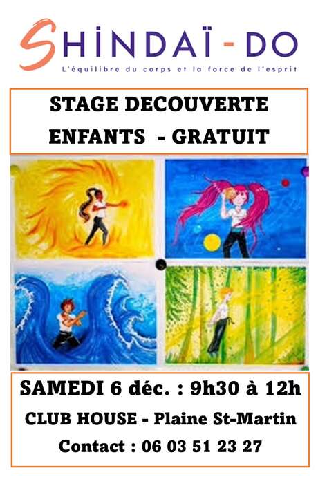 SHINDAÏ - DO STAGE DÉCOUVERTE ENFANTS
