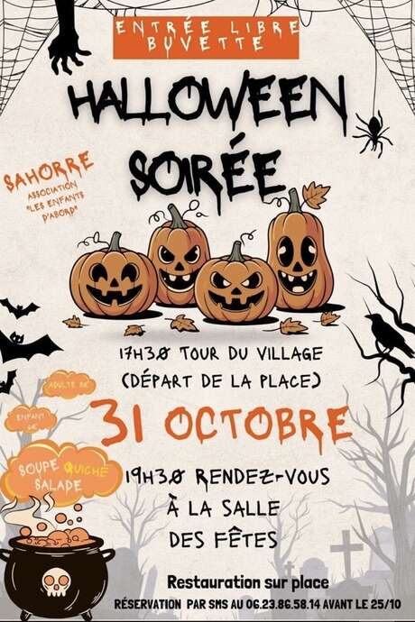 SOIRÉE HALLOWEEN SOIRÉE HALLOWEEN