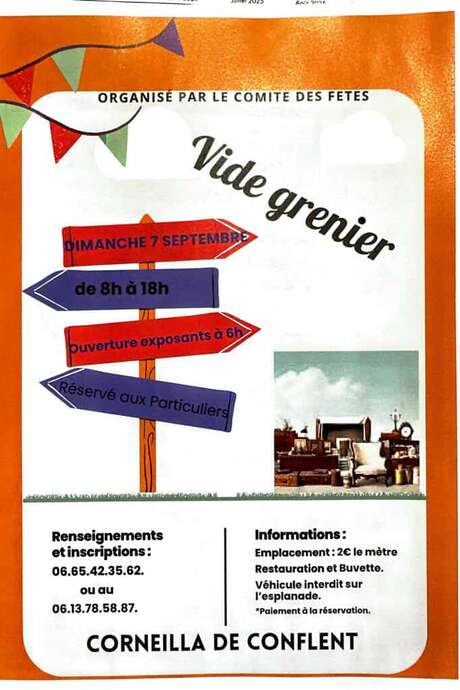 VIDE-GRENIERS CORNEILLA-DE-CONFLENT