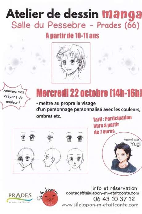 ATELIER DE DESSIN MANGA
