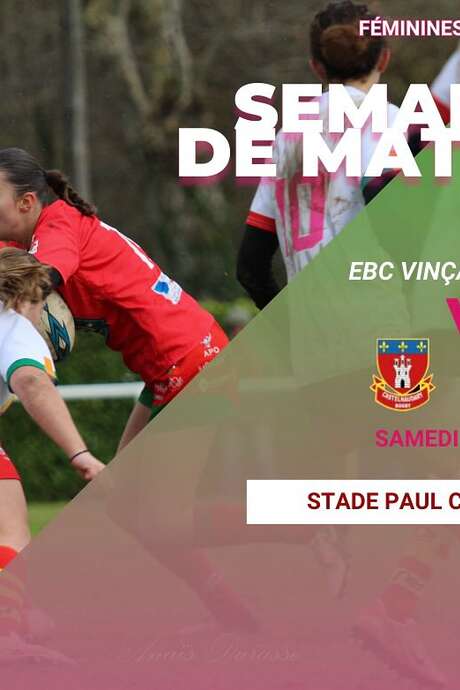 MATCH DES FÉMININES EBC VINÇA