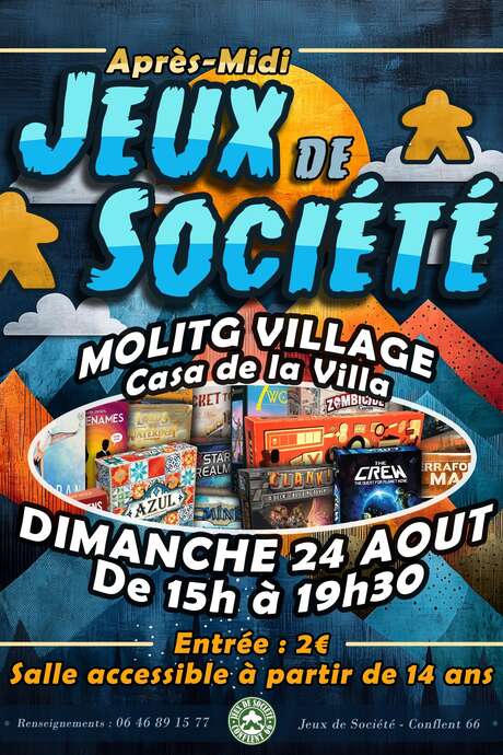 APRÈS-MIDI JEUX DE SOCIÉTÉ