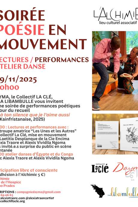 SOIRÉE POÉSIE EN MOUVEMENT