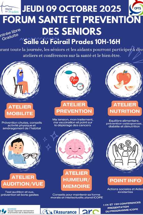FORUM PRÉVENTION SANTÉ DES SÉNIORS