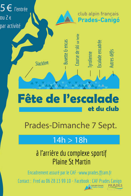 FÊTE DE L'ESCALADE ET DU CLUB