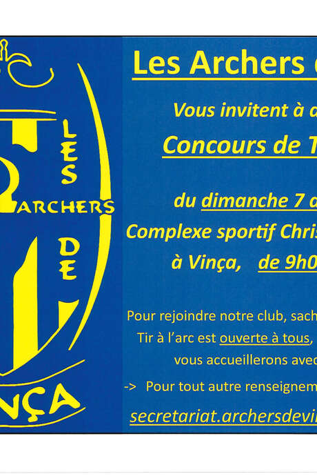 CONCOURS DE TIR À L'ARC