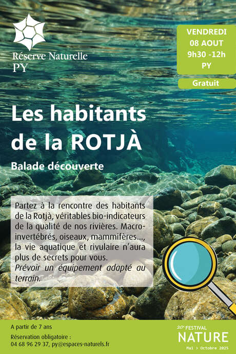 BALADE DÉCOUVERTE : LES HABITANTS DE LA ROTJÀ