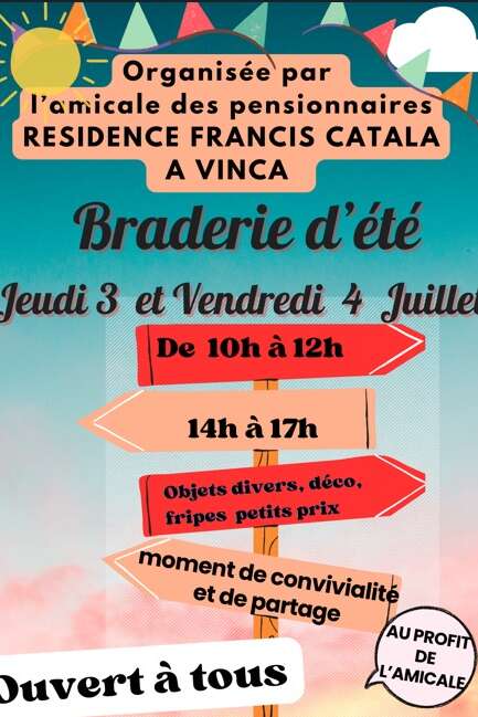 BRADERIE D'ÉTÉ