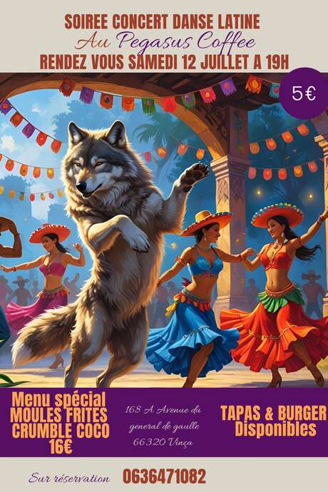 SOIRÉE CONCERT & DANSE LATINE