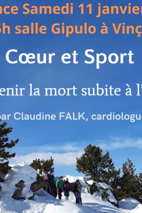 CONFÉRENCE COEUR ET SPORT