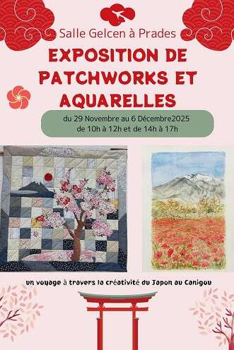 EXPOSITION DE PATCHWORKS ET AQUARELLES