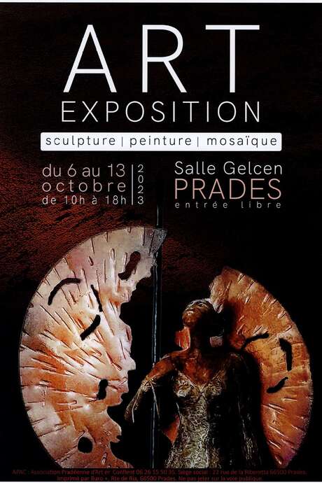 EXPOSITION DE SCULPTURES, PEINTURES ET MOSAÏQUES