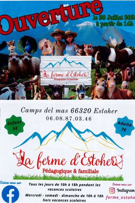 INAUGURATION DE LA FERME D'ESTOHER INAUGURATION DE LA FERME D'ESTOHER