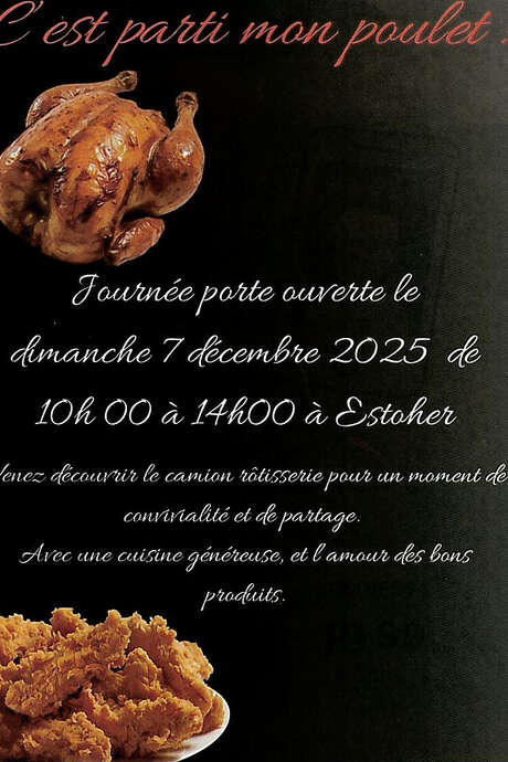 INAUGURATION DU FOOD TRUCK "C'EST PARTI MON POULET"